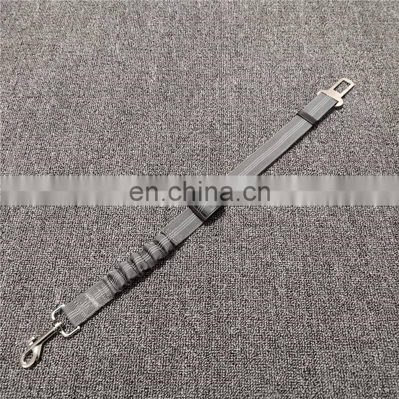 Pet Car Seat Belt Dog Seat Belt Dog Leash Vehicle Belt Adjustable Cushioning Elastic Reflective Safety Rope for Dog Cat