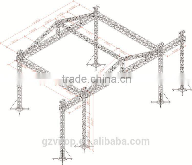lift truss system, truss tower, aluminum light truss