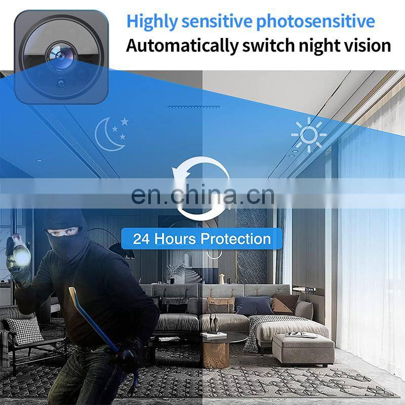 AS02 Mini Camera Hid den Camera 1080P HD Security Remote Control Night Vision Wifi Camera