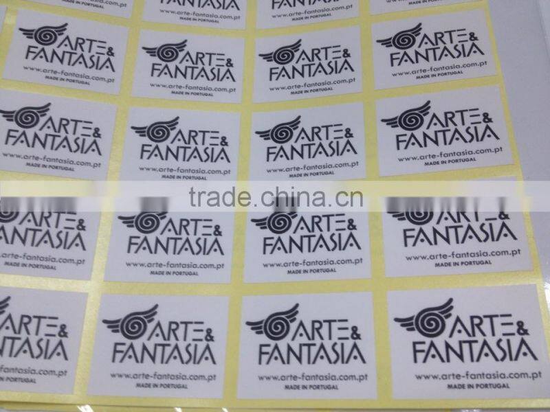 High quality full color custom printed sticker brand label