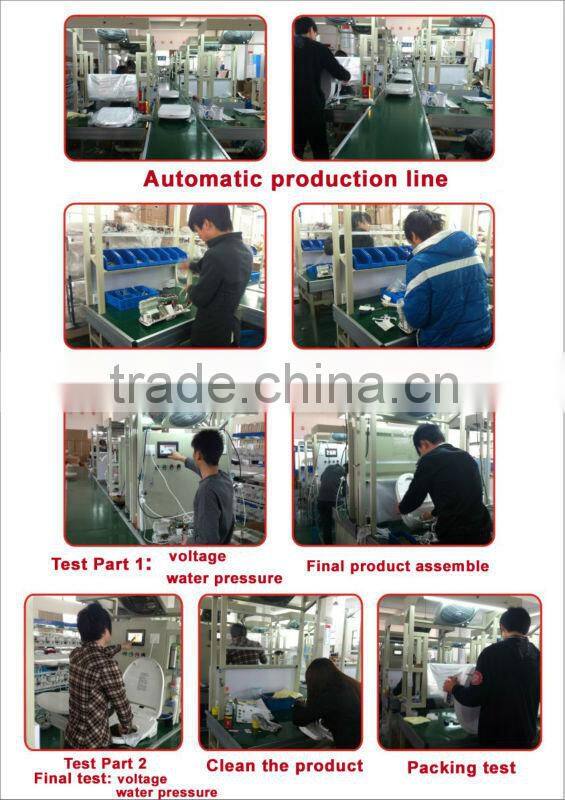 ABS plastic automatic toilet seat