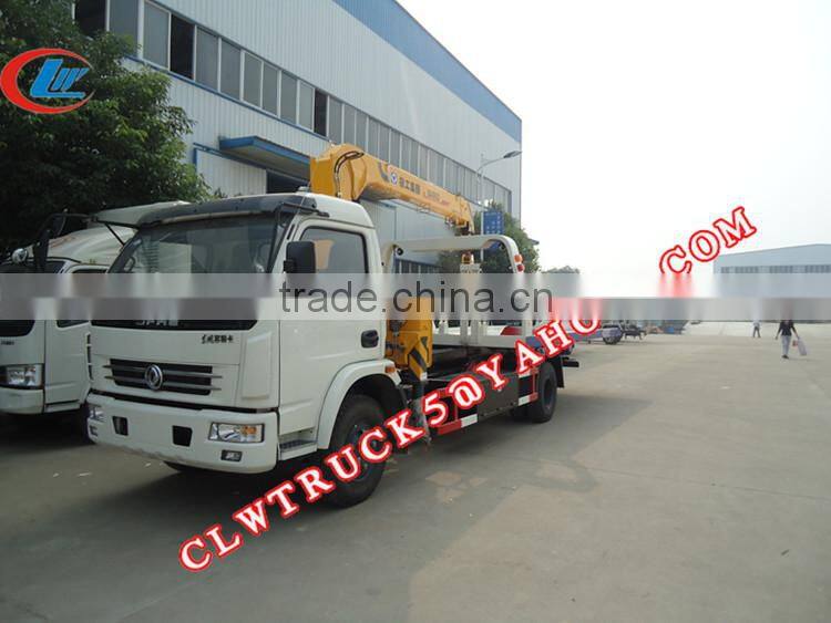 Dongfeng wrecker towing truck,4x2 china tow truck with crane