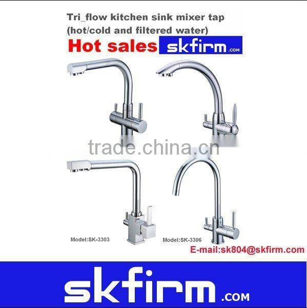 Newly Bathroom Basin & Kitchen Sink Chrome Mix Tap