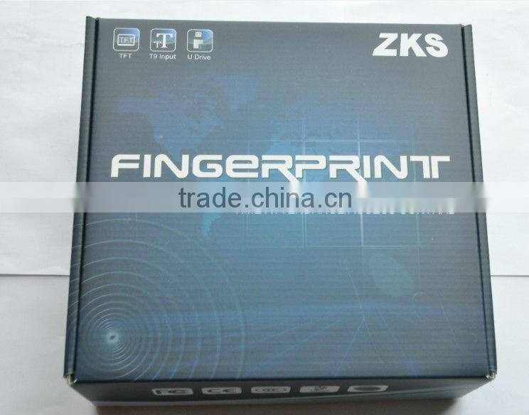 New ! Fingerprint Access Control and Time Attendance T2 with European EURO Power Plug Type AC Adapter