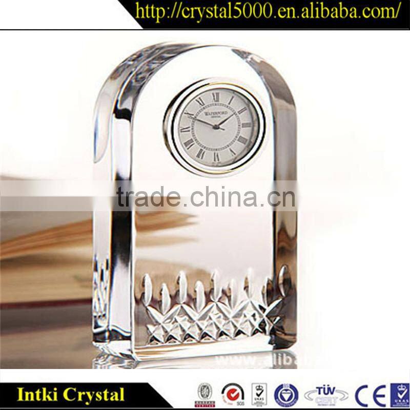 Black apple shaped fashionable dubai crystal gift clock