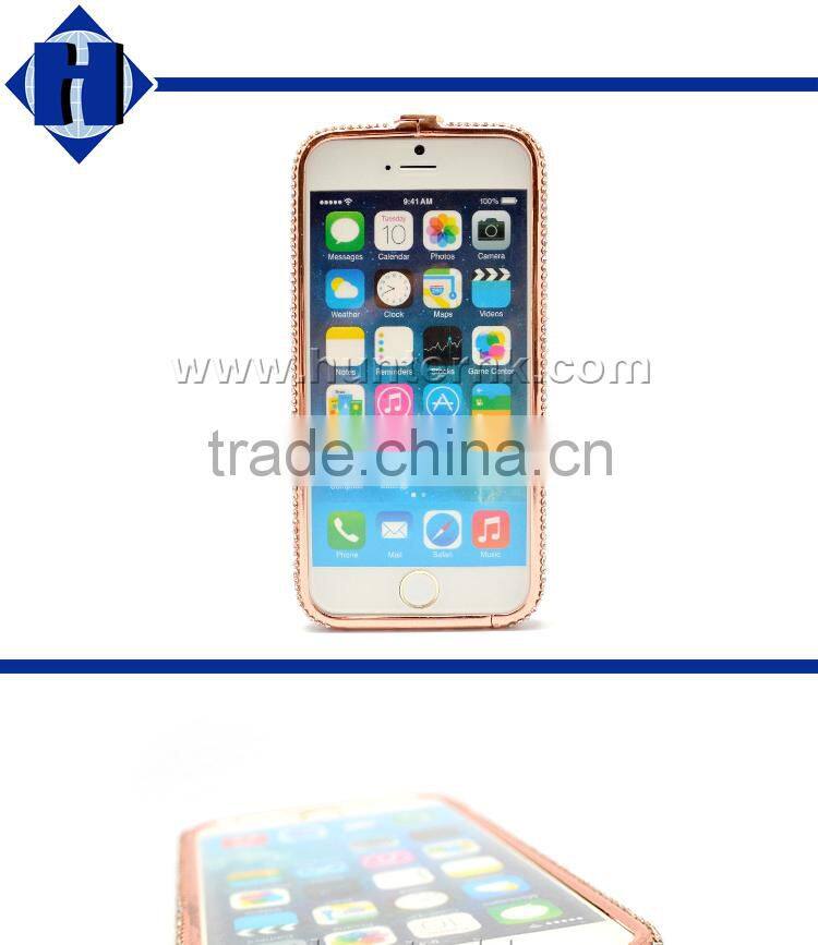 Girl Style Diamond Bumper Case For iPhone 6