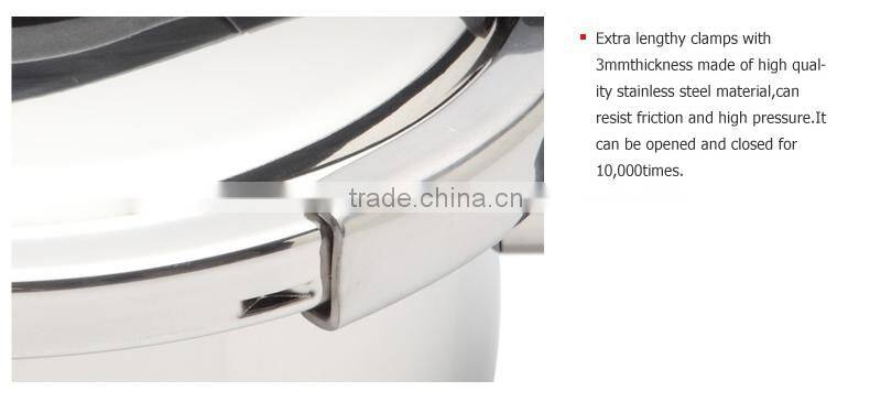 2014 Hot Popular Design Commercial Stainless Steel Pressure Cooker