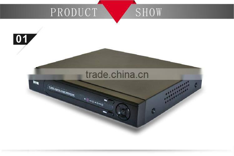Hi 3531 Solution H264 8CH Realtime 720P AHD DVR Support Network Camera and Password Reset
