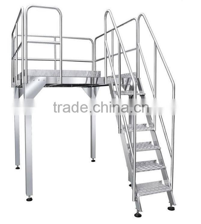 stainless steel working platform in pacaking system JW-D2