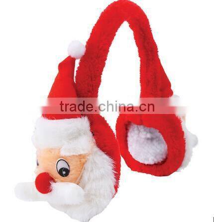 Plush christmas Earmuff/plush earmuff for kids/wholesale plush animal earmuffs