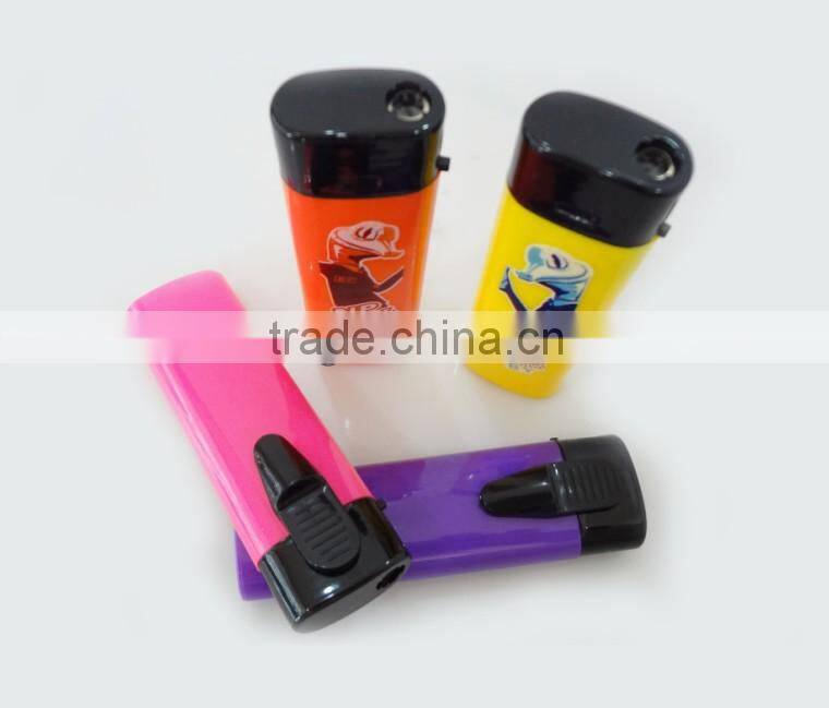 homemade plastic material cigarette lighter, electronic rechargeable torch lighters