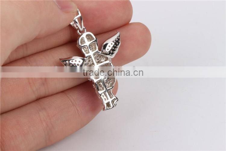 Custom 925 sterling silver mini baby angel pendant jewelry many designs