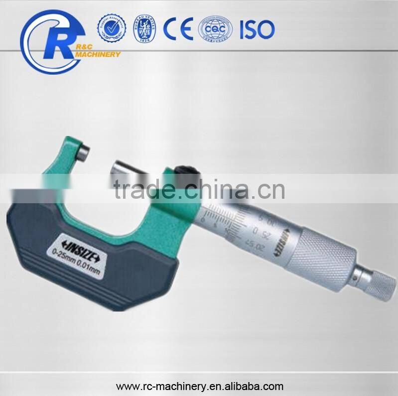 Precision Insize 3236-25B outside micrometer 0-25mm left and right hand
