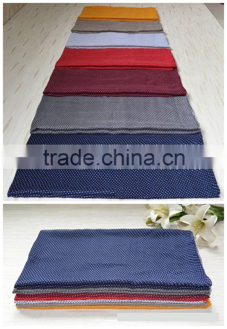 Wholesale Large Size Polka Dot Printed Charm Women Fashion Scarf