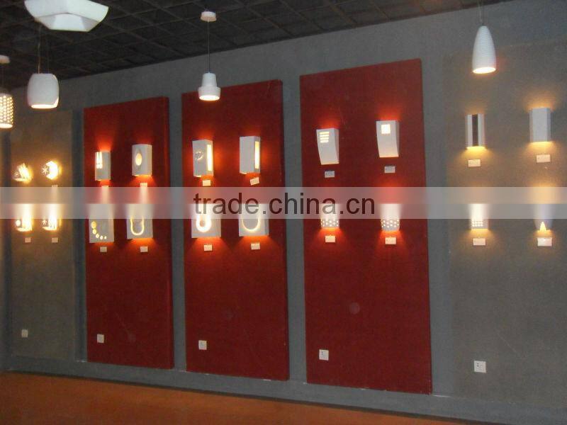 plaster gypsum wall lamp light
