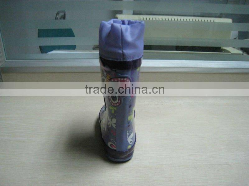 Kids Rubber Rain Boots Wellington Boots