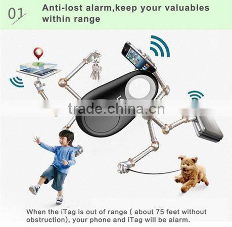 multifunctional Home anti-lost itag bluetooth wireless alarm device key finder for smart phone