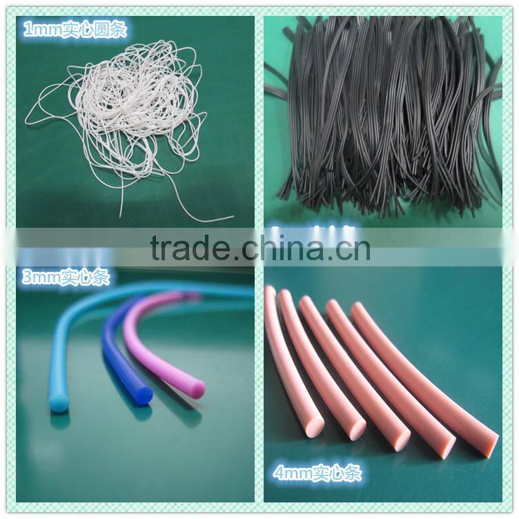 silicone extruded gasket for electronic products/ food silicone rubber sealing strip