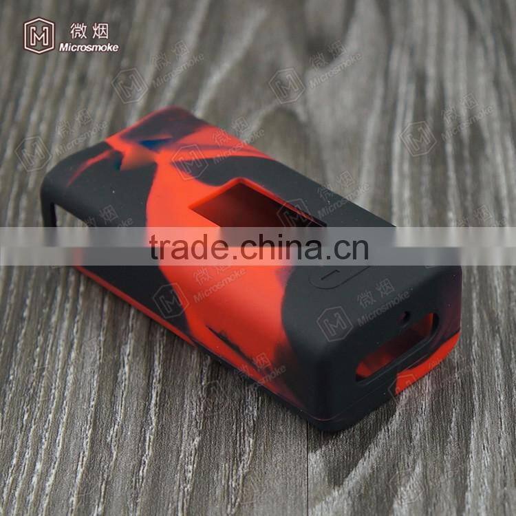 Cuboid Mini tc box mod silicone case Colorful microsmoke brand 100% silicone case/skin wholesale free shipping
