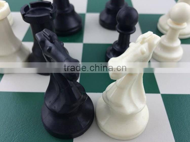 Durable Tournament plastic chess pieces