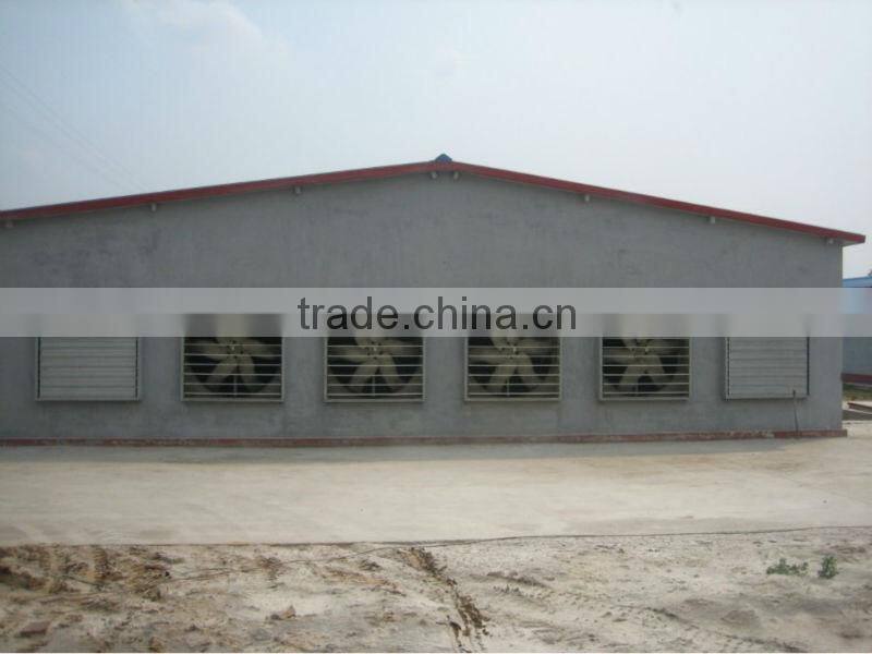 Exhaust fan for poultry farm
