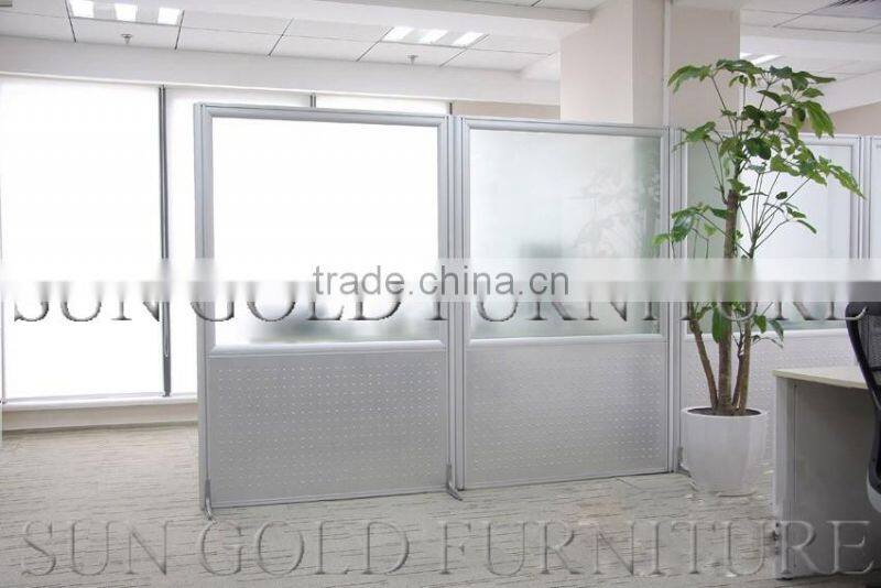 Modern Movable Divided Wall Melamine Sliding Folding Partition(SZ-WS583)