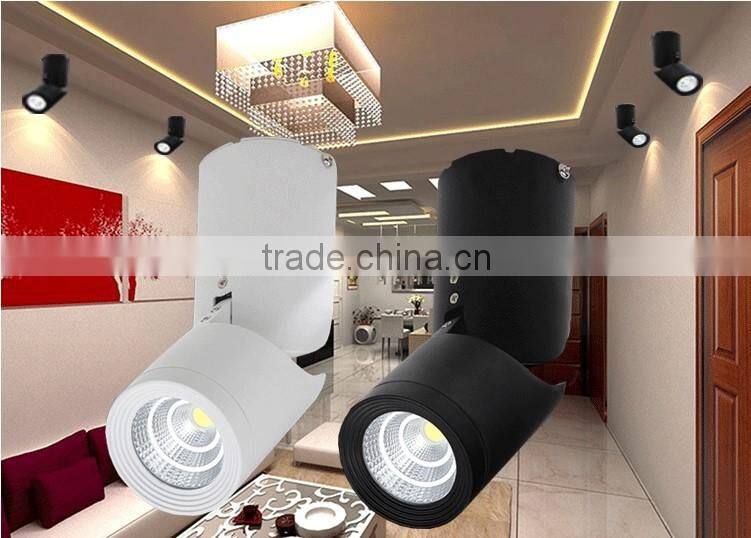 Surface Mount High quality LED Downlight COB 10W LED Spotlight Track Lights
