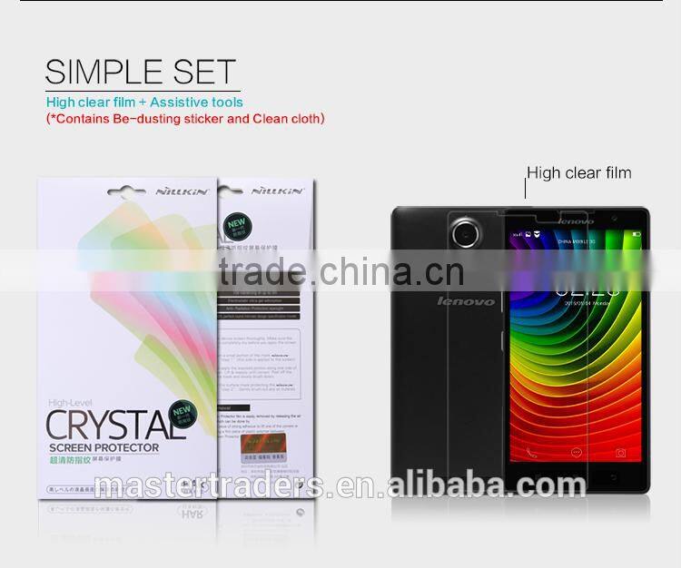 Original NILLKIN High Clear Crystal Screen Protector Protective Film For Lenovo K80 MT-3518