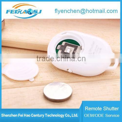 Wireless selfie stick with bluetooth remote shutter