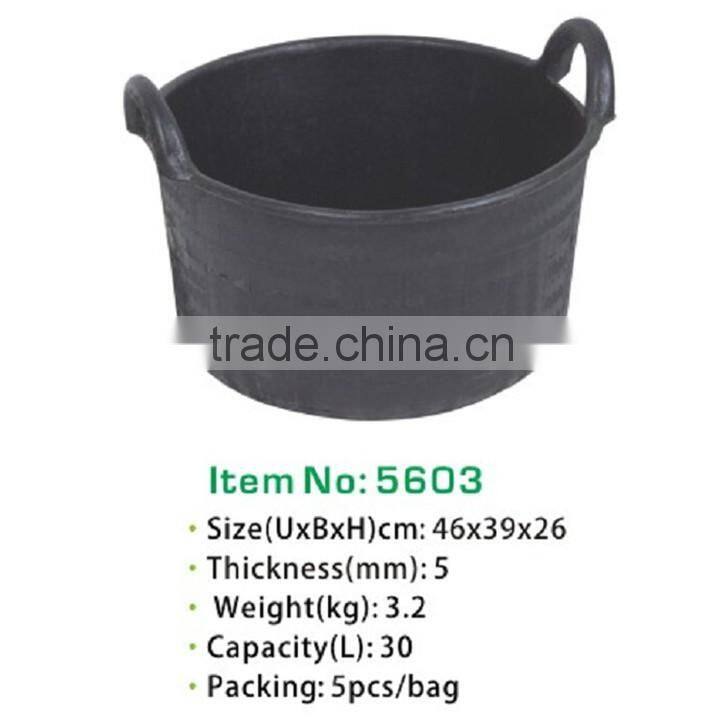 Recycle rubber buckets, water buckets