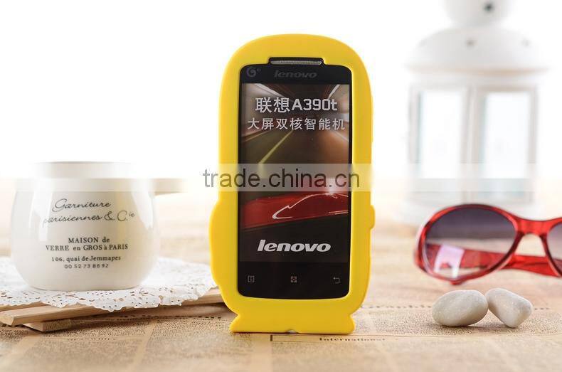 Keno 3D Despicable Me II Minions Style Silicone Case Cover for Lenovo A390