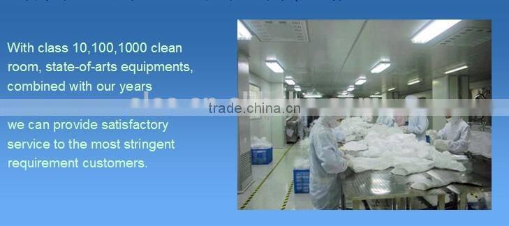 Industial use cleanroom wipers