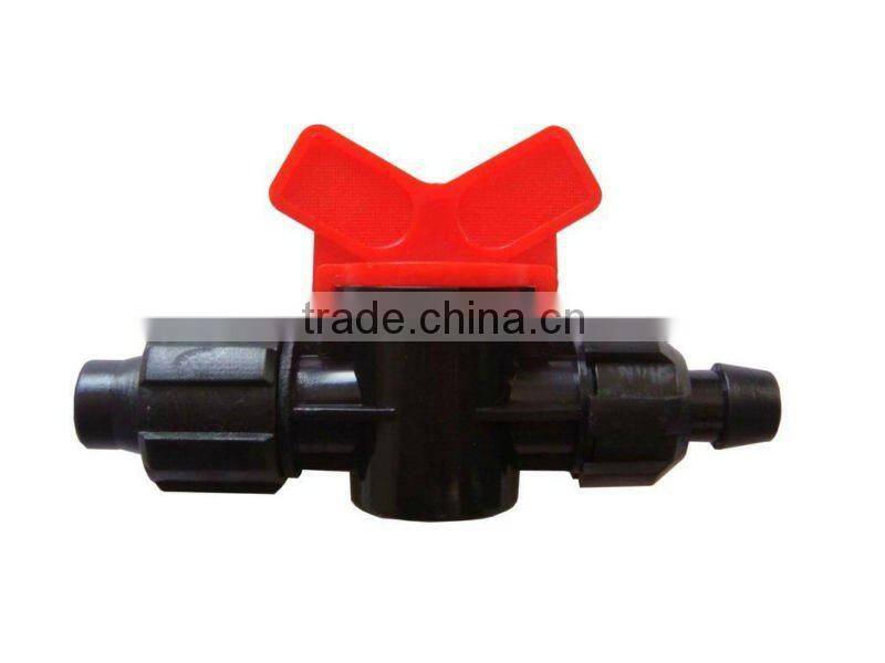 dual barbed mini valve irrigation