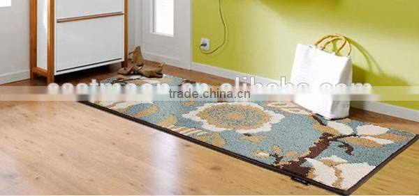 modern luxury pattern custom anti-slip bathroom cow mat