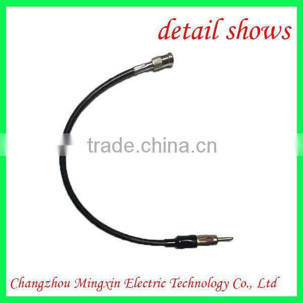 Car antenna din plug connector for car tv antenna and car radio antenna cable car antenna coaxial connector