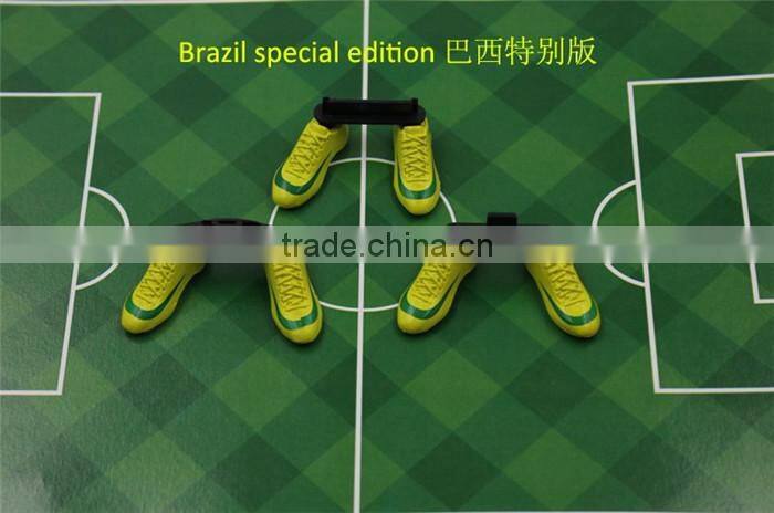 Football boots design PC anti dust plug new products 2016 Shenzhen factory