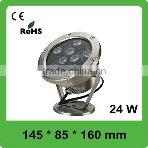 High quality CE and ROHS AC12V-24V IP68 waterproof led light for swimming pool , 3 years warranty
