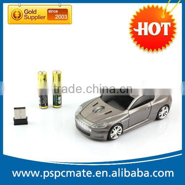Computer cordless car shaped mouse as promotional gift