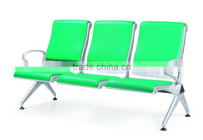 fashion style aluminium alloy salon furniture waiting sofa SJ709AL