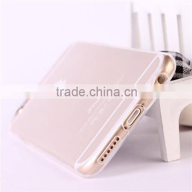 New Ultra Thin Light Clear Soft Gel TPU Silicone Case Cover For iPhone 5 6 & 6S