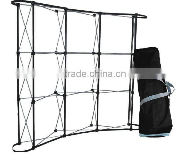 Factory custom aluminium 3 by 3 pop out banner