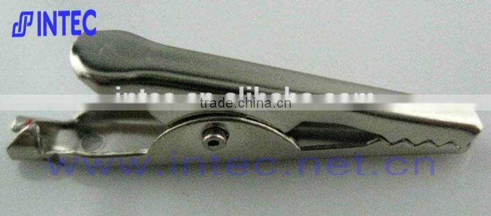 Jumper Wires Alligator Crocodile Roach Test Clip Plastic Handles Crocodile clips 31.5mm red color I00092