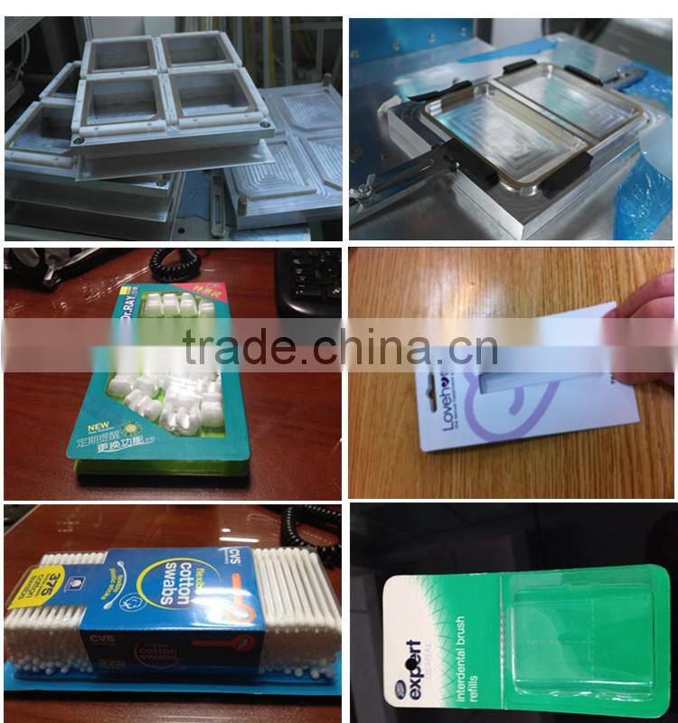 Rotary blister battery packing 5KW single head blister card sealer