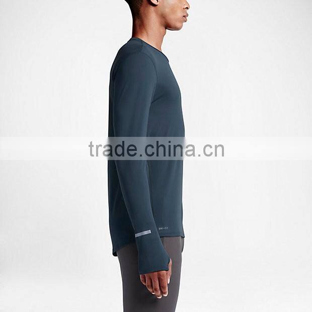 Sports fitness High Quality Men Training Workout shirts/Jogging shirt