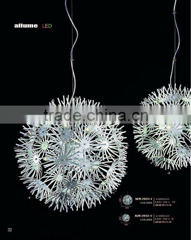 Epistar White Square Acrylic Pendant LED Chandelier for Home