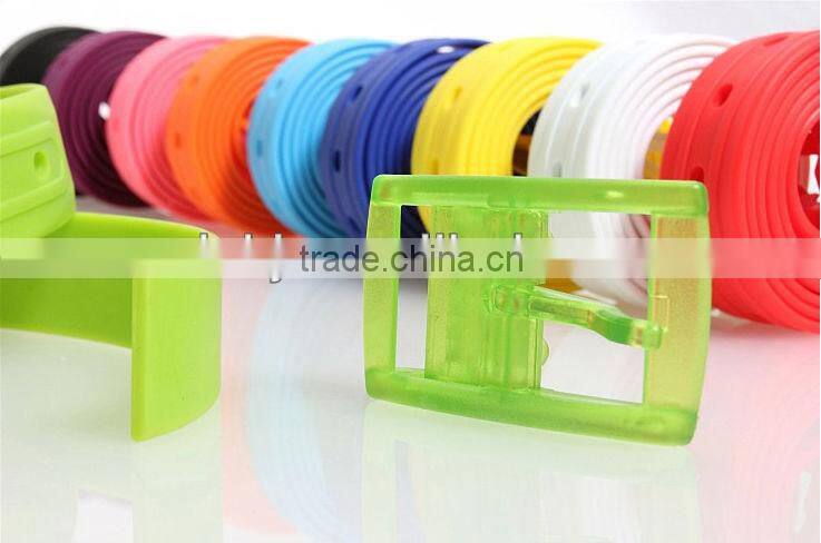 OEM 2013 wave fashion silicone belts 125cm waist size with multi-colors and perfume