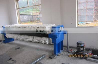 Hot sale Frame filter press with best price