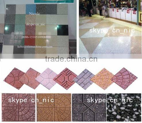 KB125E Terrazzo machine/Terrazzo making machine near to Zhejiang