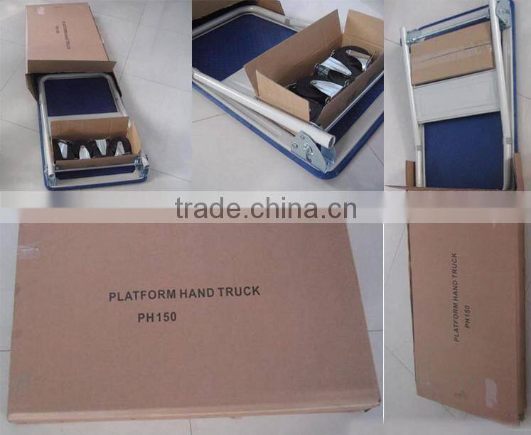 folding trolley cart for cargo transport