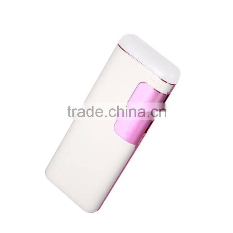 Colorful high quality best selling LED flashlight outdoor portable power bank